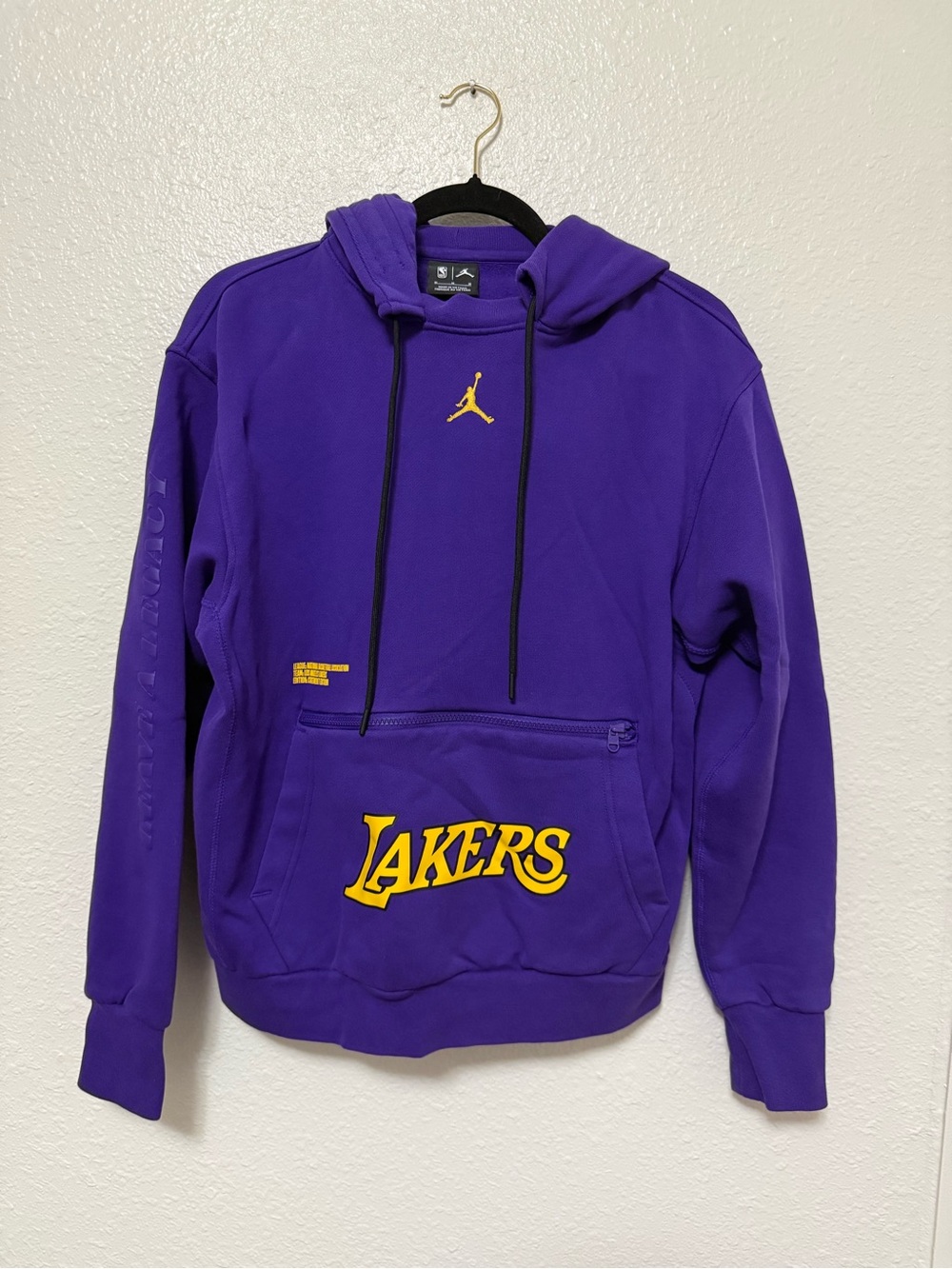 NBA Nike Jordan LA Lakers Courtside Statement Edition Hoodie